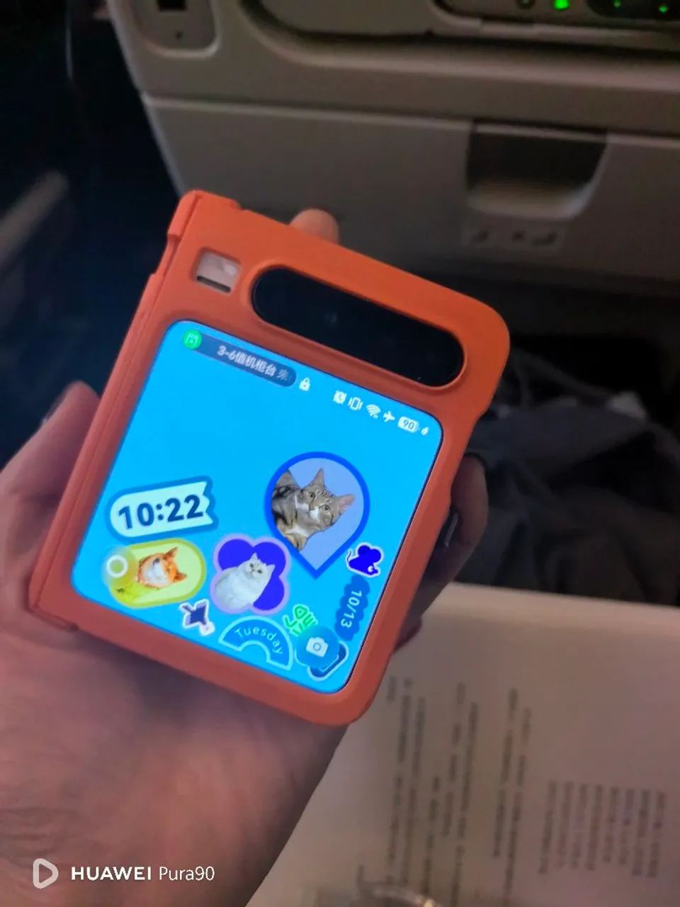 Celular dobrável HUAWEI Pura X 512g - Foto 4