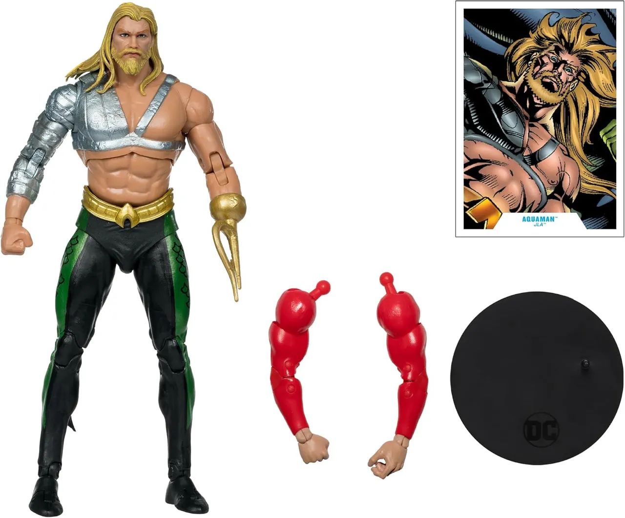 Mcfarlane toys - aquaman JLA - dc multiverse - Foto 2