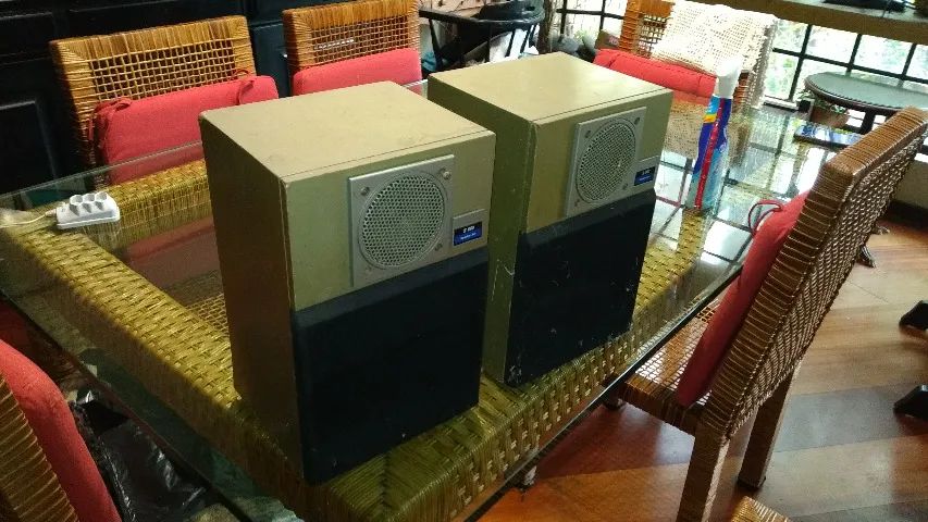 Caixas de som Polyvox SS800 (preço do par)