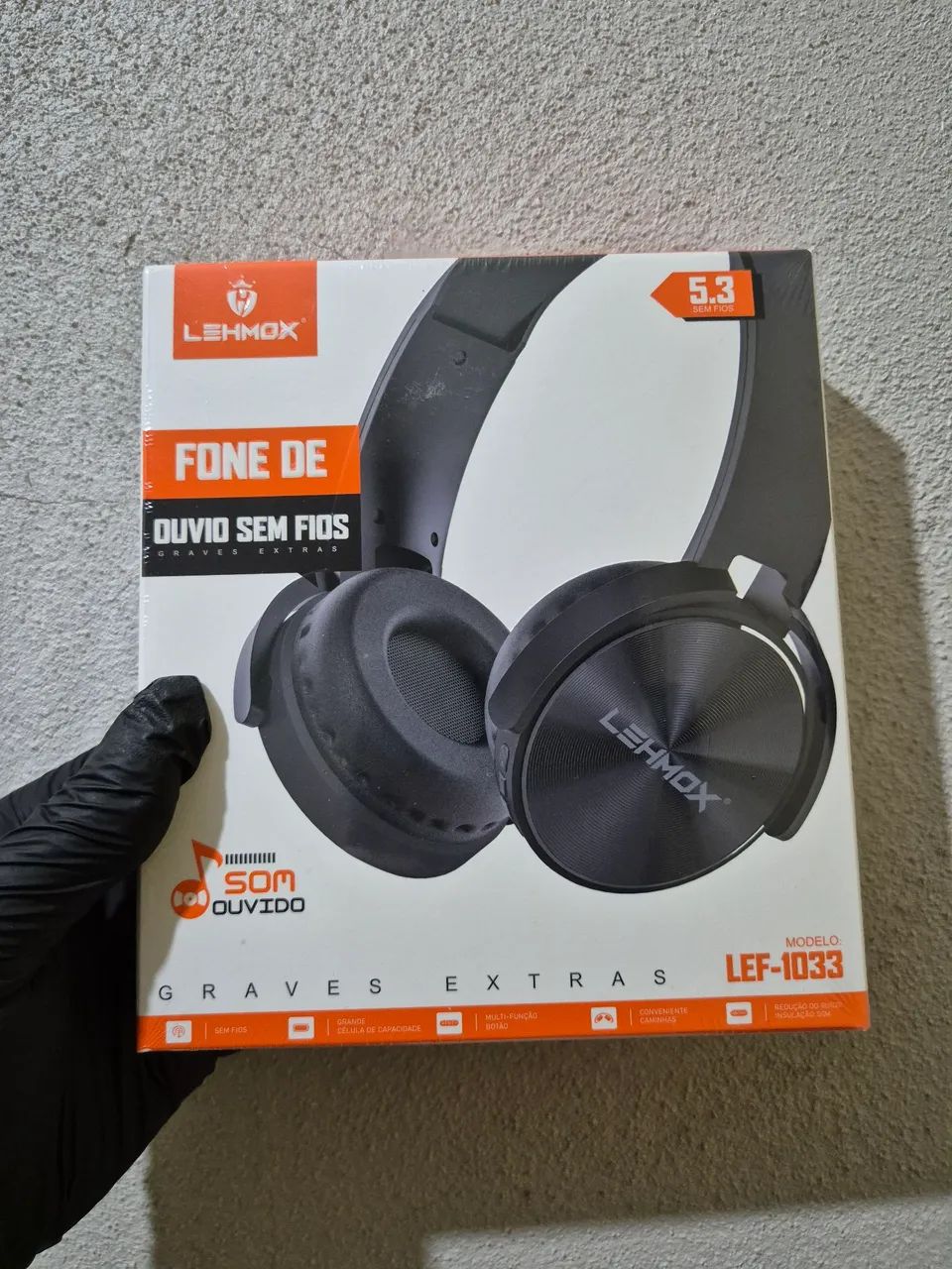Fones Bluetooth Lehmox LEF-1033  - Foto 3