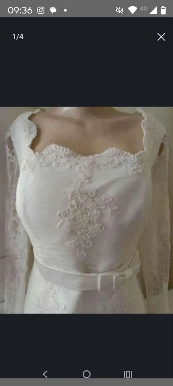 Dois Vestidos de noiva offwhite 