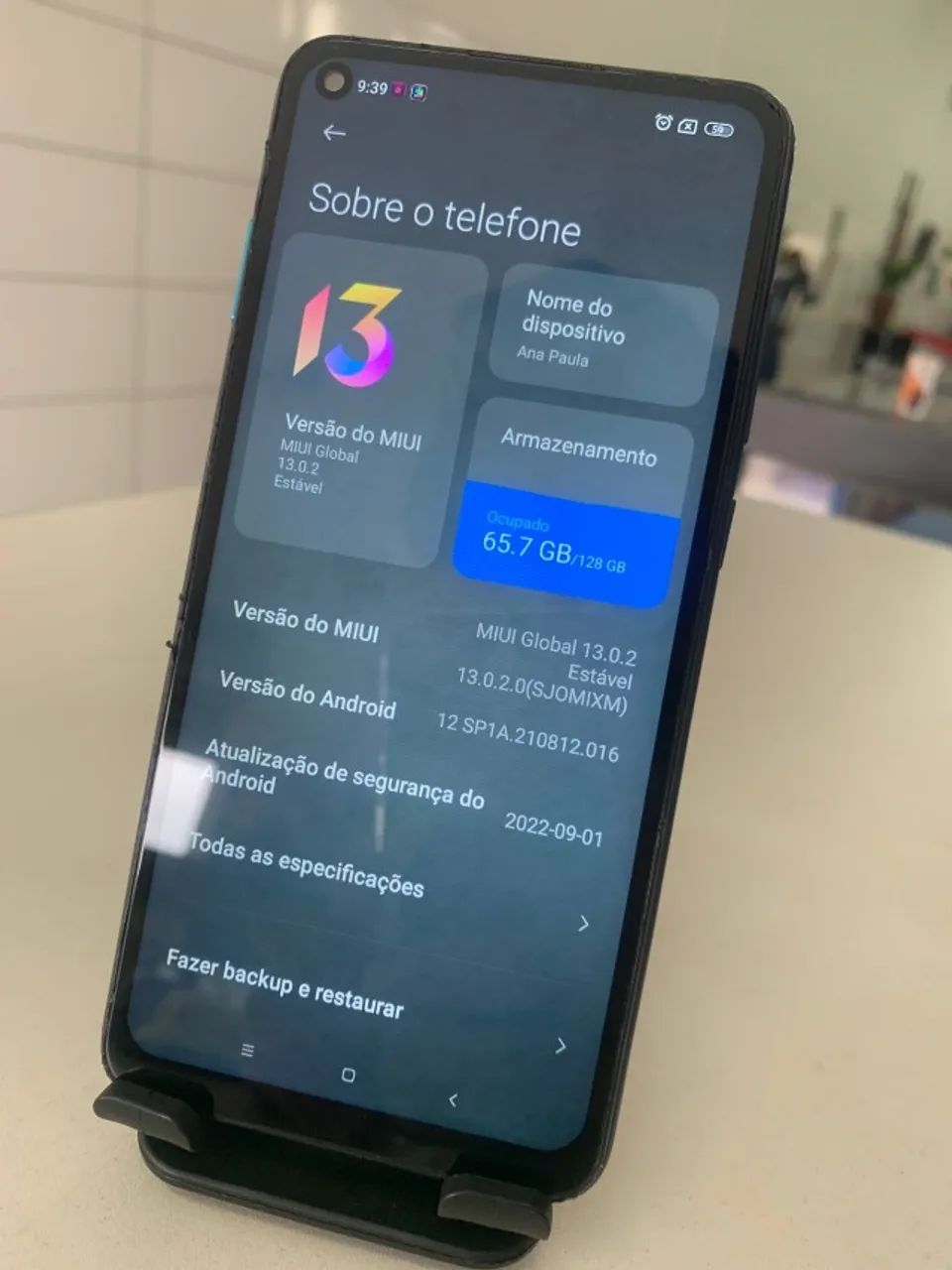 Samsung Galaxy Note 9 - 128GB - Perfeito Estado Vendo Samsung Galaxy Note 9 com 128GB de a - Foto 3