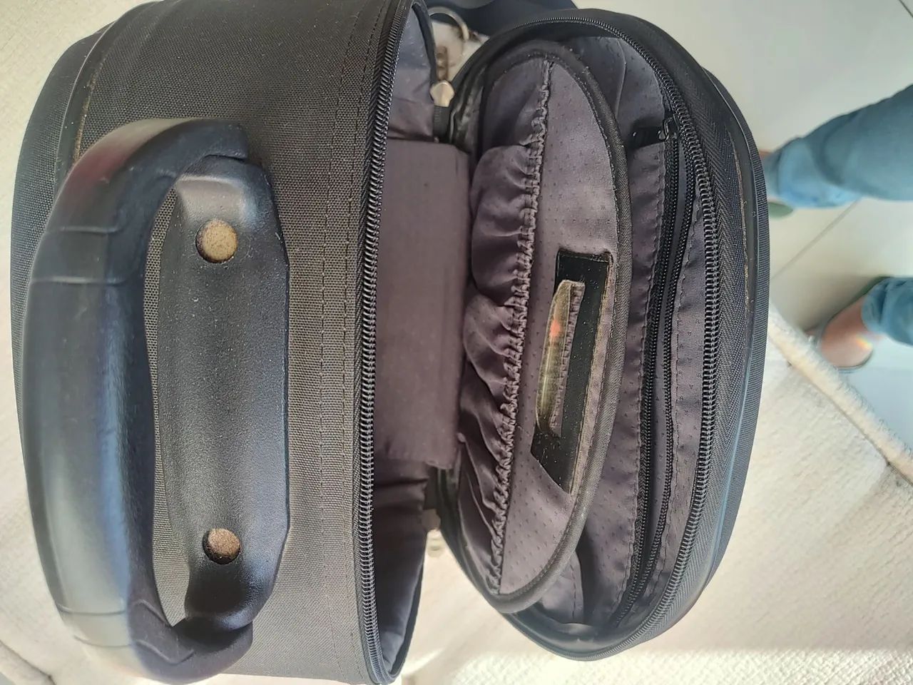 FRASQUEIRA NÉCESSAIRE ORGANIZADORA VIAGEM E MAQUIAGEM  - Foto 4