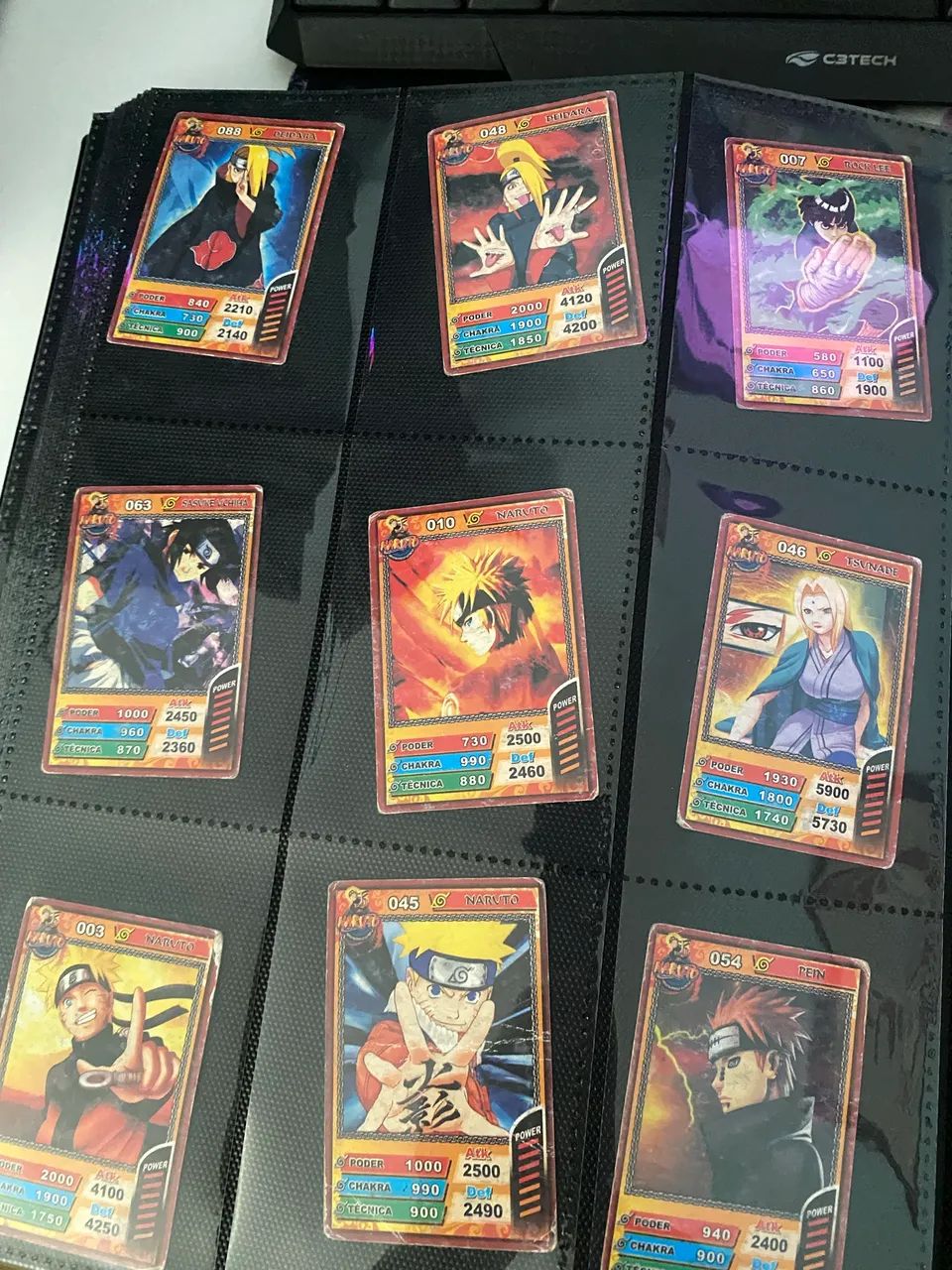 46 cards game NARUTO CLASSICO E SHIPPUDEN- - Hobbies e coleções