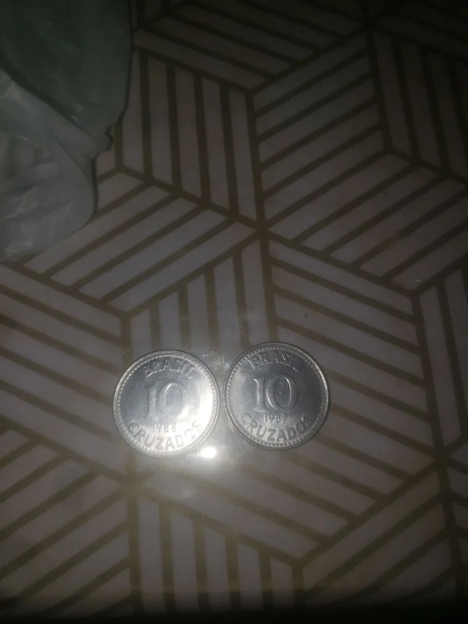 MOEDAS ANTIGAS  10 CRUZADOS  - Foto 2