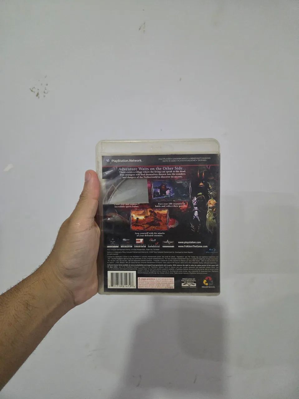 VENDENDO JOGO RARO FOLKLORE PS3 RARO! - Foto 3
