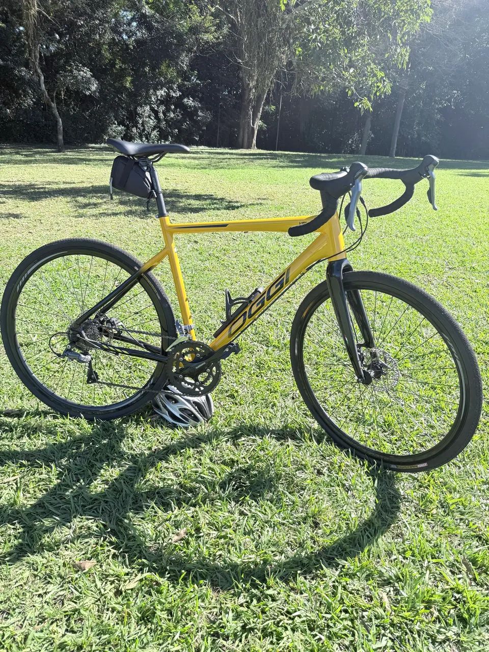 BICICLETA OGGI VELLOCE DISC CLARIS 16V. ARO 700 TAMANHO 56 L - Foto 4