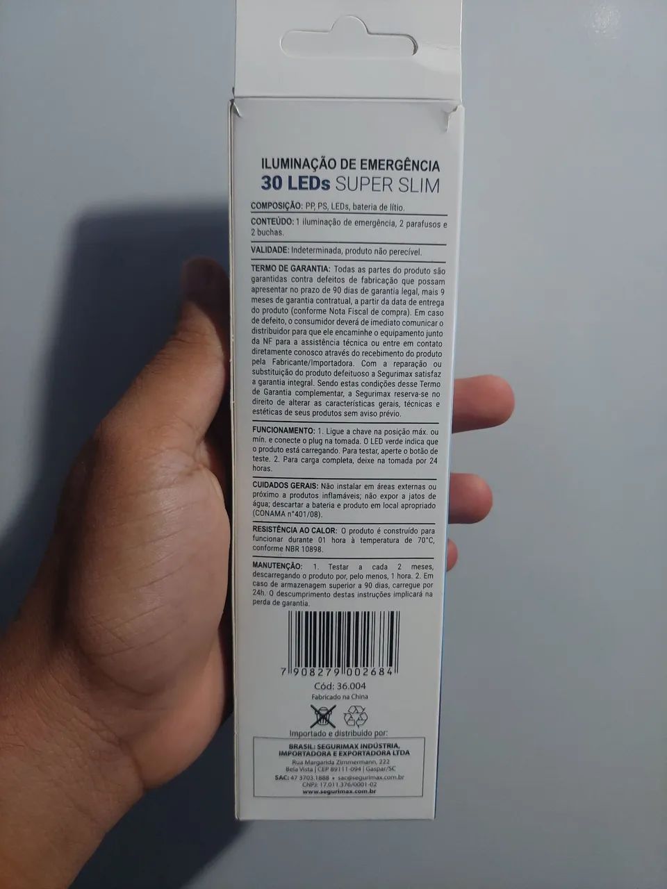 4 Lâmpada iluminação de emergência  - Foto 2