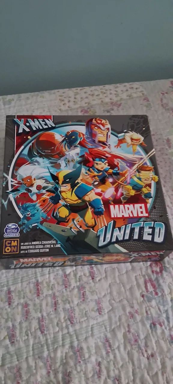 Jogo de tabuleiro Marvel United NOVO