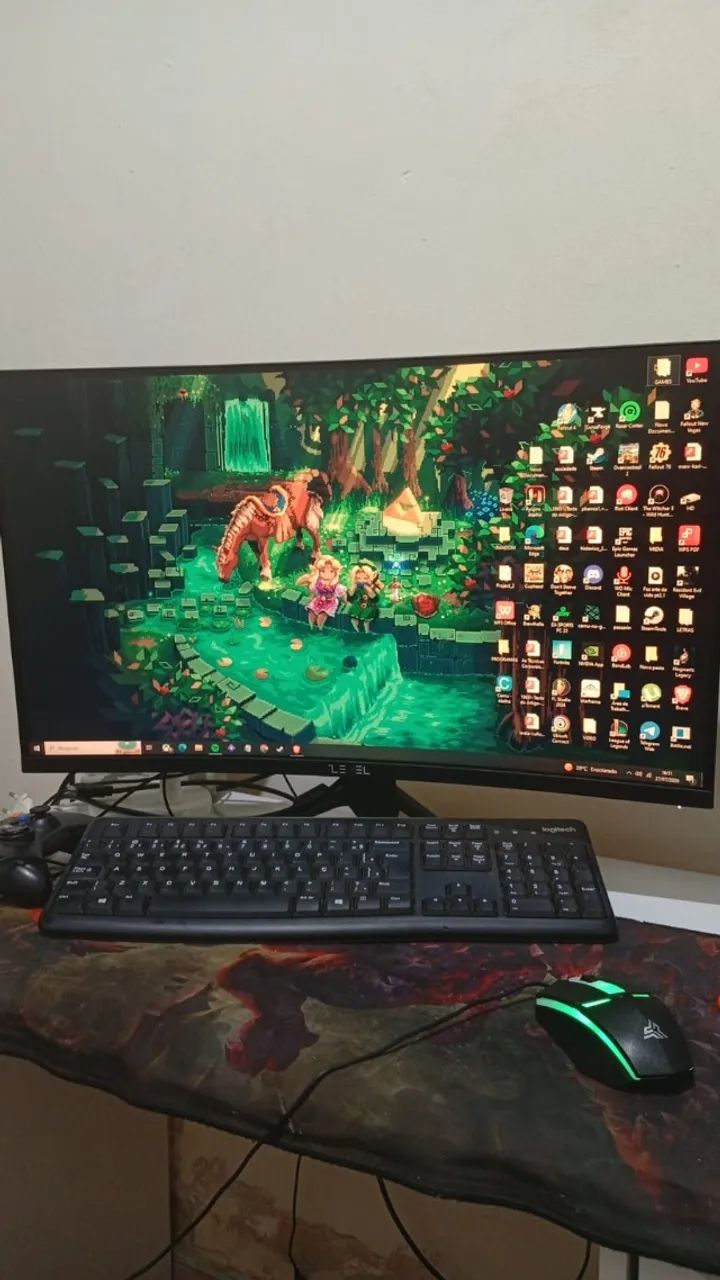 .Monitor Level Curvado| 280HZ | 27 Polegadas