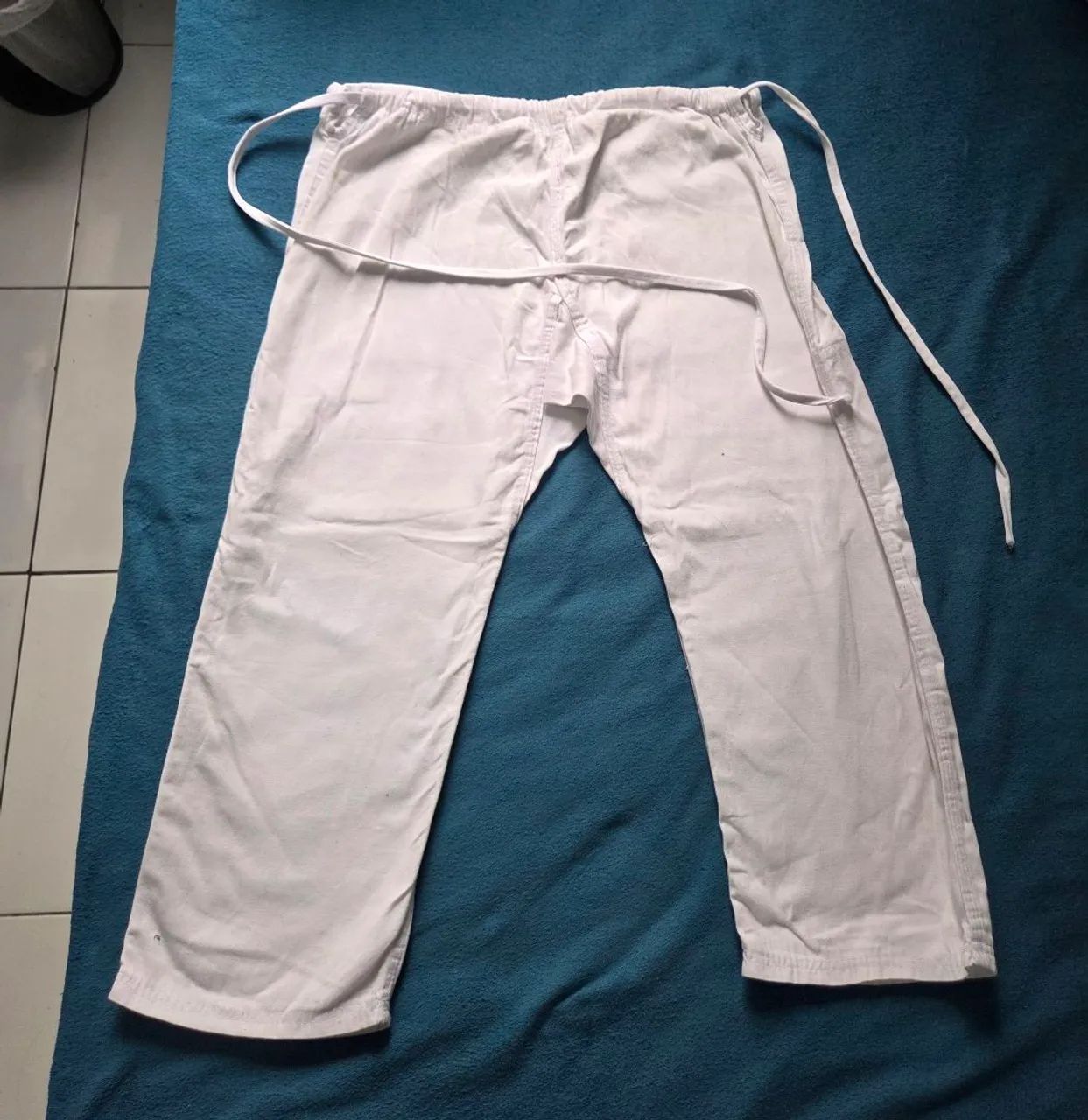 Kimono e Calça A1 Branco - Foto 3