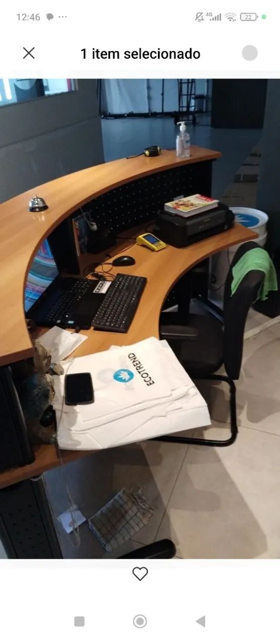 Balcão recepção para escritório ou comércio  - Foto 2