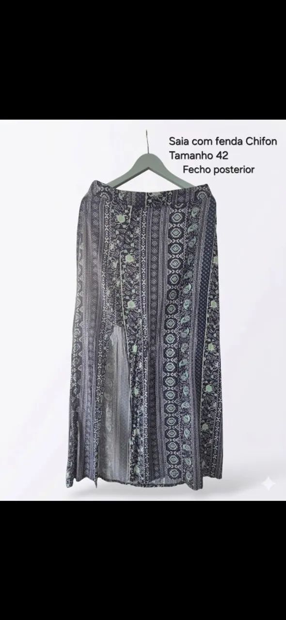 Saia longa Chifon