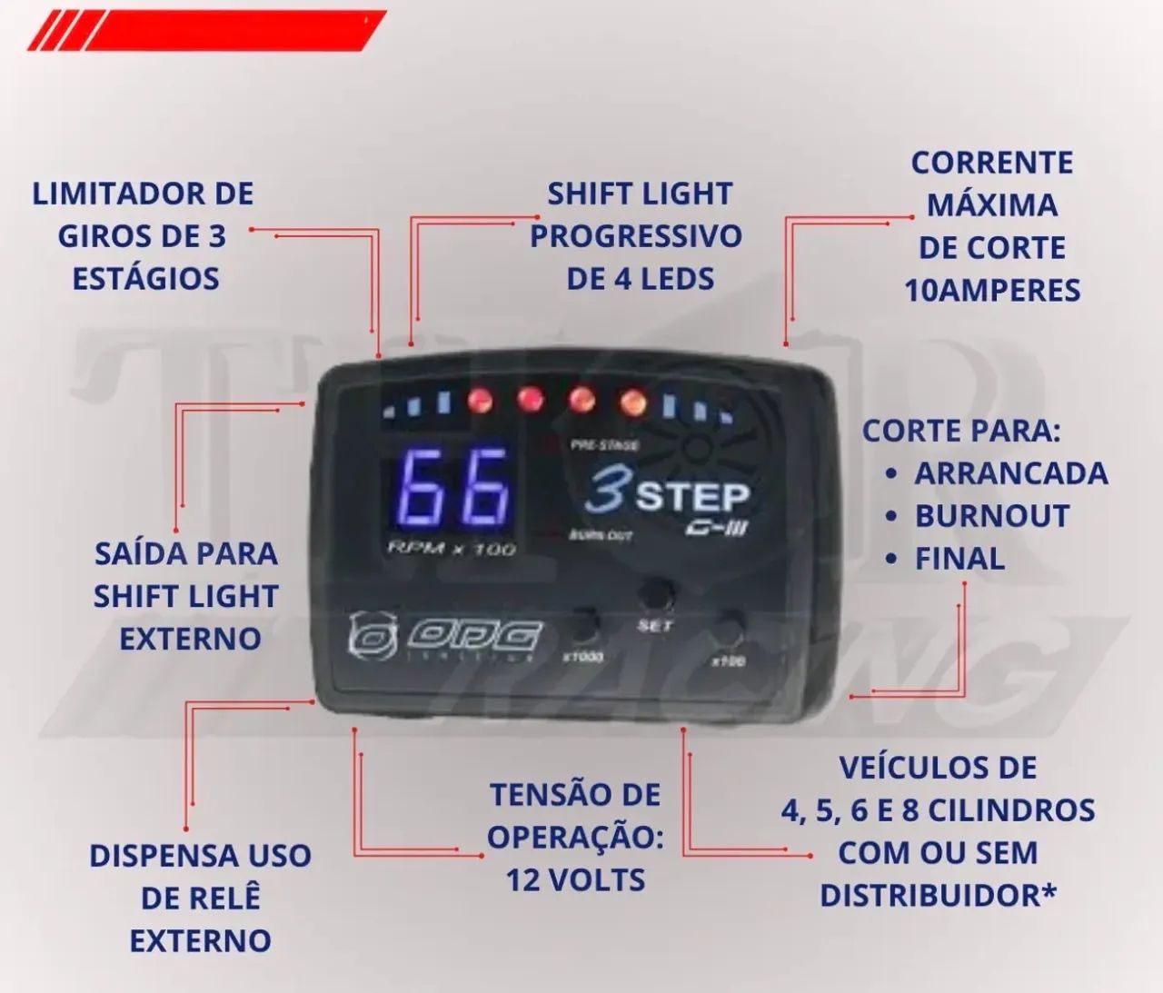 Limitador de giro 3 Step - Foto 2