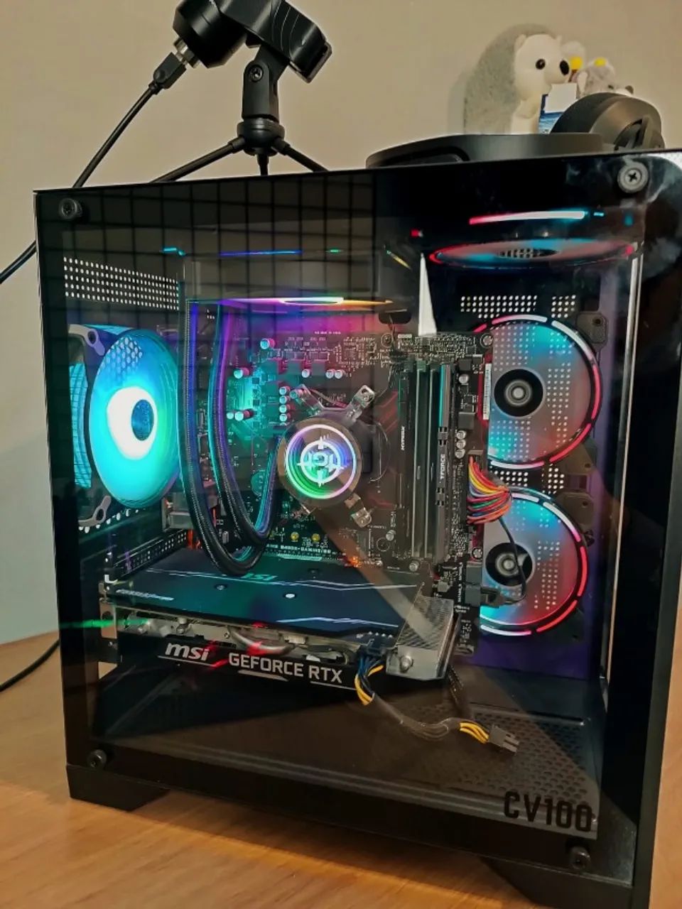 PC Gamer Ryzen 5 + RTX 2060 6GB | 24GB RAM | SSD + Monitor Curvo 24" | Pronto para uso - Foto 4