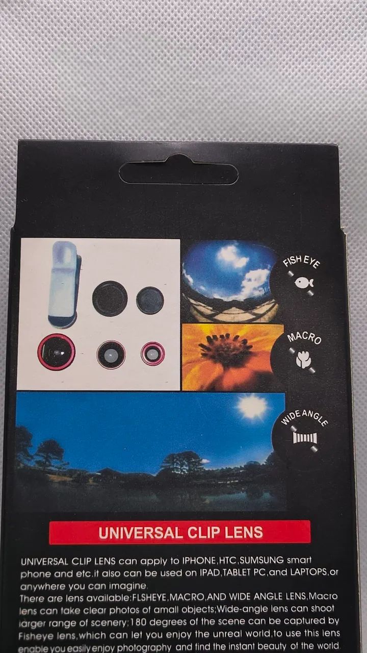 Conjunto de Clip-lentes para celular - Foto 2