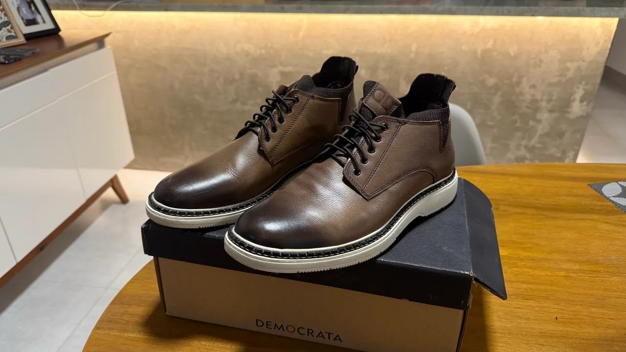 Bota Democrata Clark Pulse Marrom Tam. 40 - Usada 2x - Foto 4