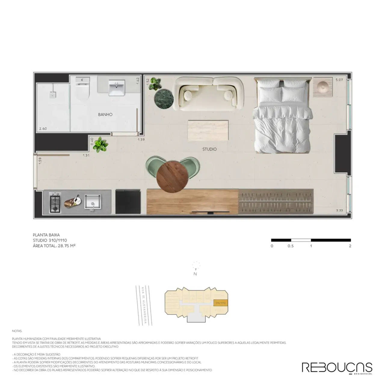 PLANTA 28m²