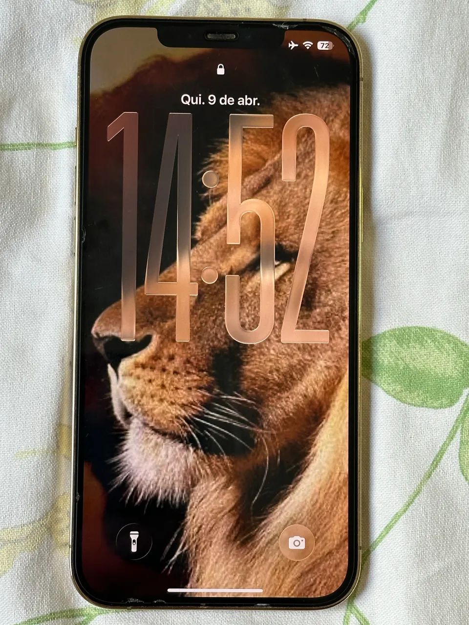 Apple iPhone 12 Promax ゴールド Apple iPhone 12 Pro Max 128 GB (vitrine) - Dourado - Carrefour