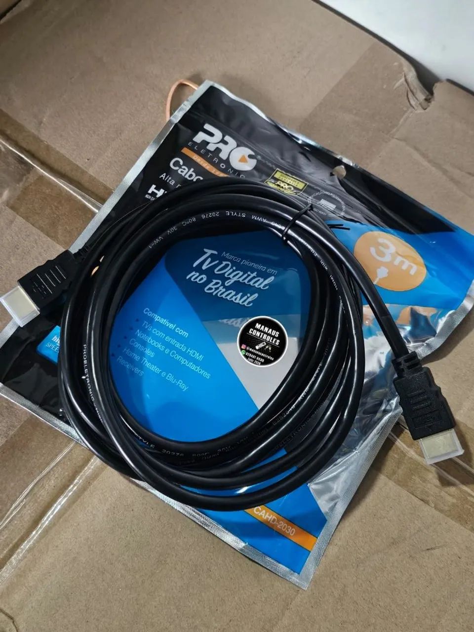Cabo HDMI 3 metros 
