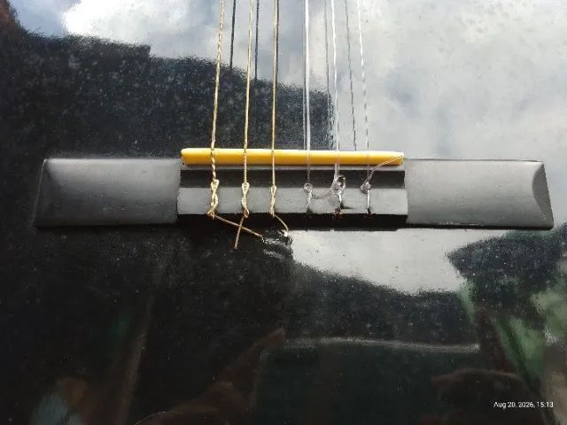 Violão Preto Usado Sonic Giannini  - Foto 5