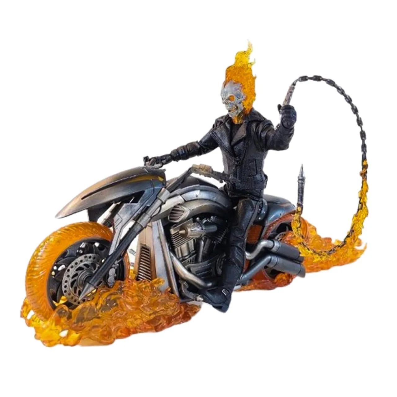 Mezco Ghost Rider with Motorcycle - Foto 2