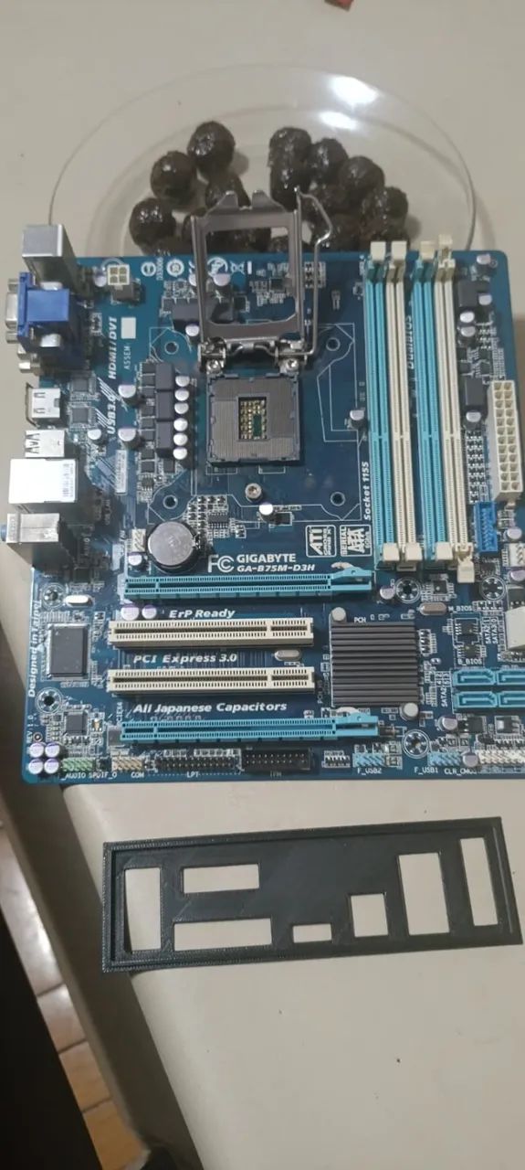 Placa Mãe B75-m D3H - Foto 3