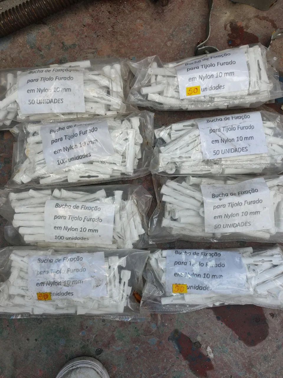 350 pcs Bucha para bloco furado