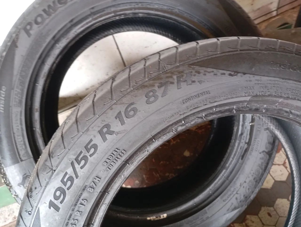 Pneus continental ref 195 55 16 RS 350 os 2 - Foto 3