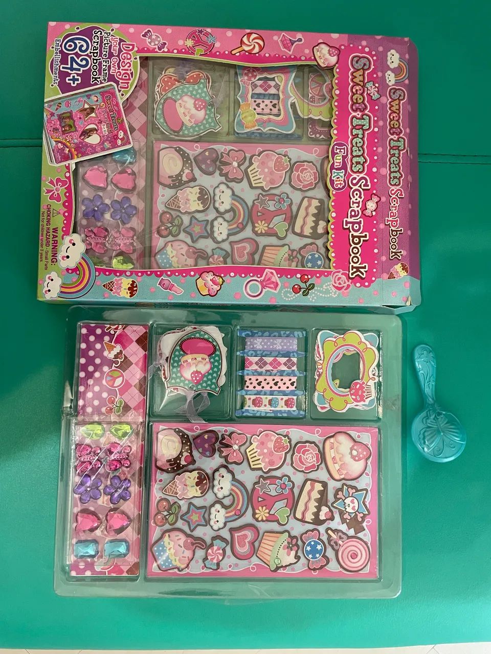 Kit para Scrapbook infantil 
