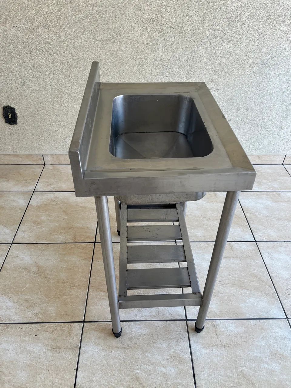 Pia compacta em aço inox 60cm x 42xm  - Foto 2