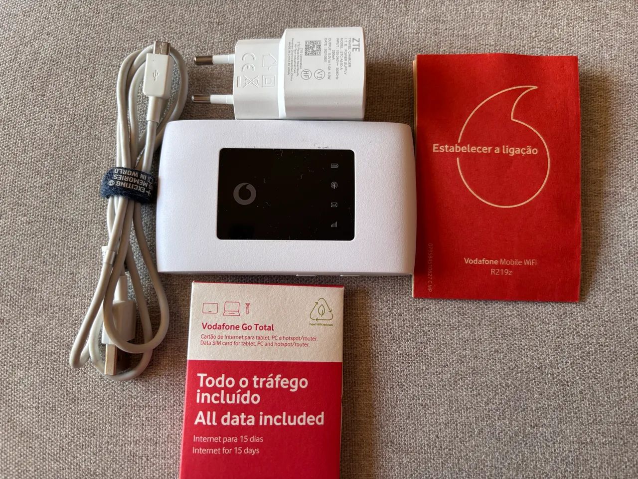 Roteador móvel Hotspot 4G R219Z Vodafone  - Foto 2
