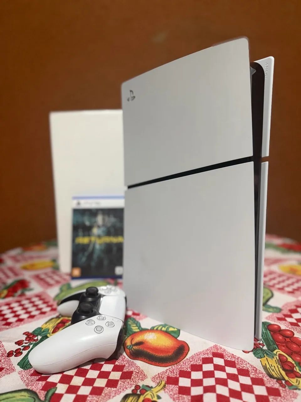 Ps5 slim com Disco 1Tb seminovo - Foto 2