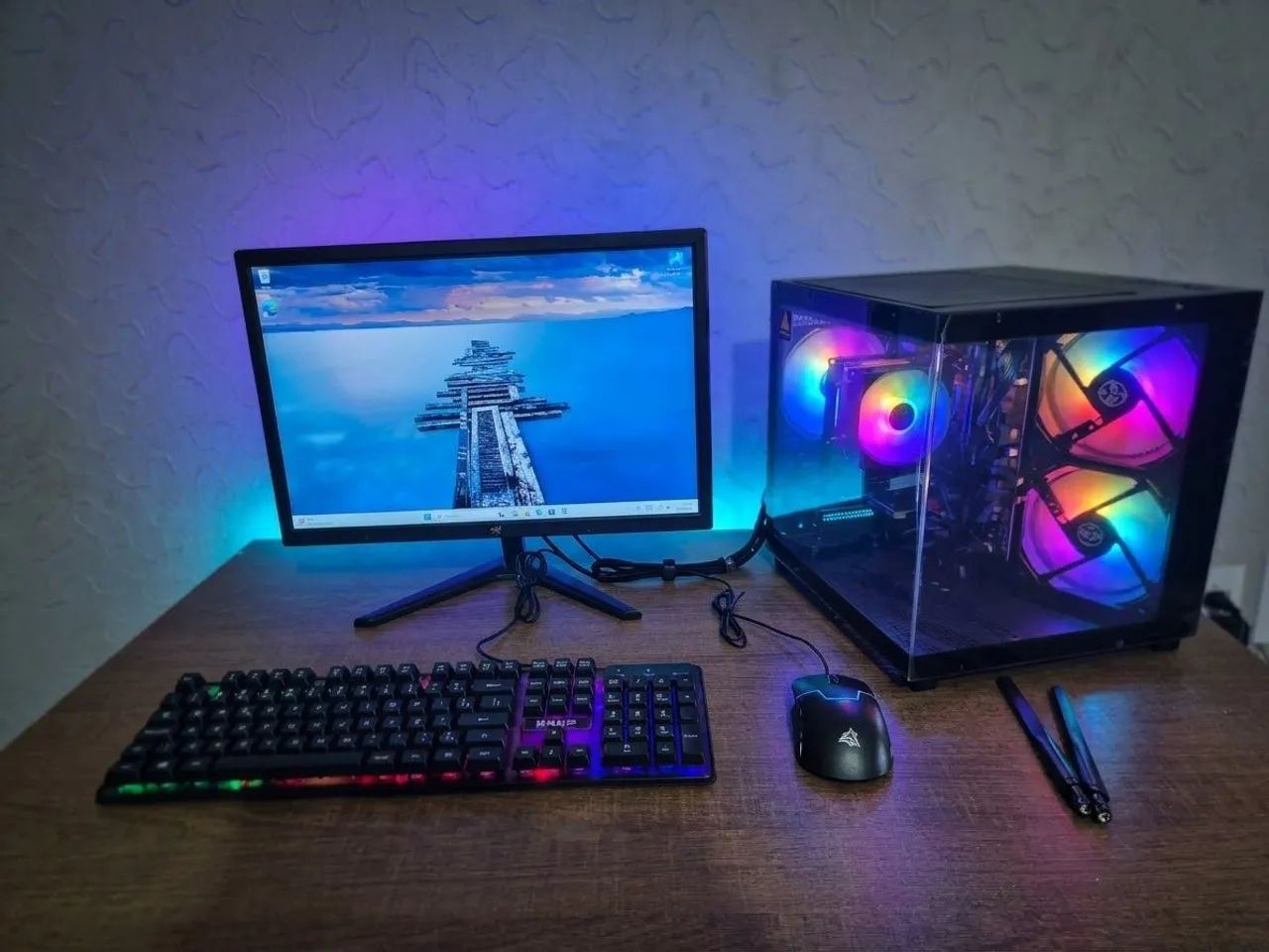 ? SETUP PC GAMER COMPLETO - PRONTO PARA JOGAR E TRABALHAR! ?