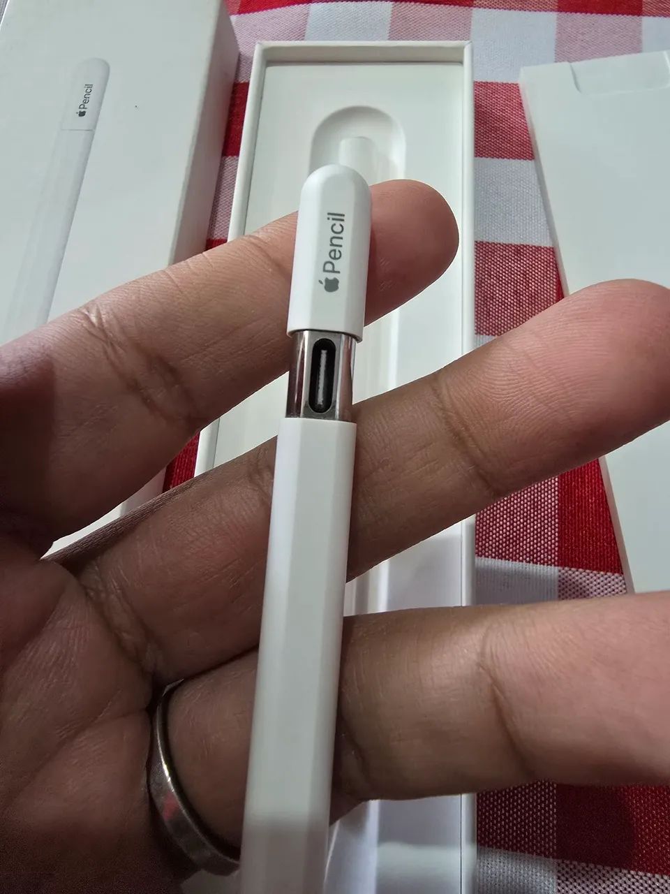 Apple Pencil USB-C semi nova - Acessórios de Celular - Jardim