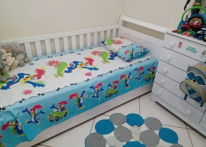 Cama babá com cama auxiliar  - Foto 2