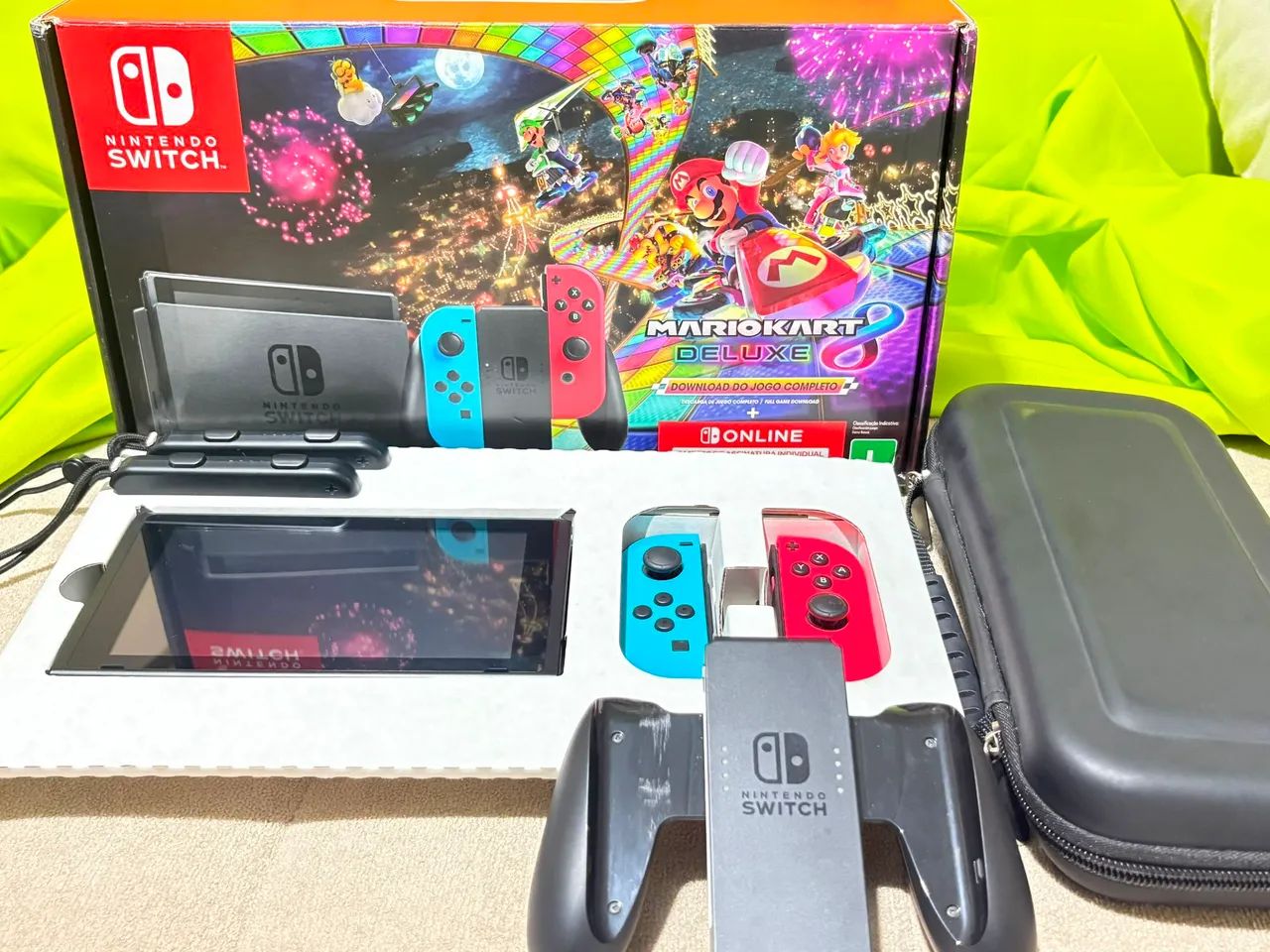 ? Vendo Nintendo Switch V2-Mario Kart 8 Deluxe desbloqueado?<br><br> - Foto 3
