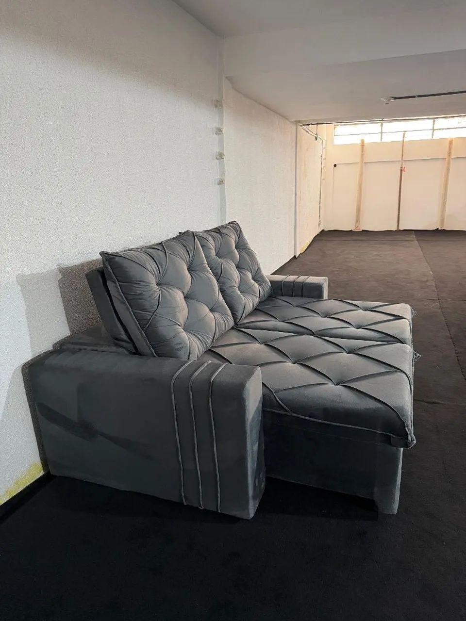Sofá retrátil reclinavel D33 1.80 cm  - Foto 2