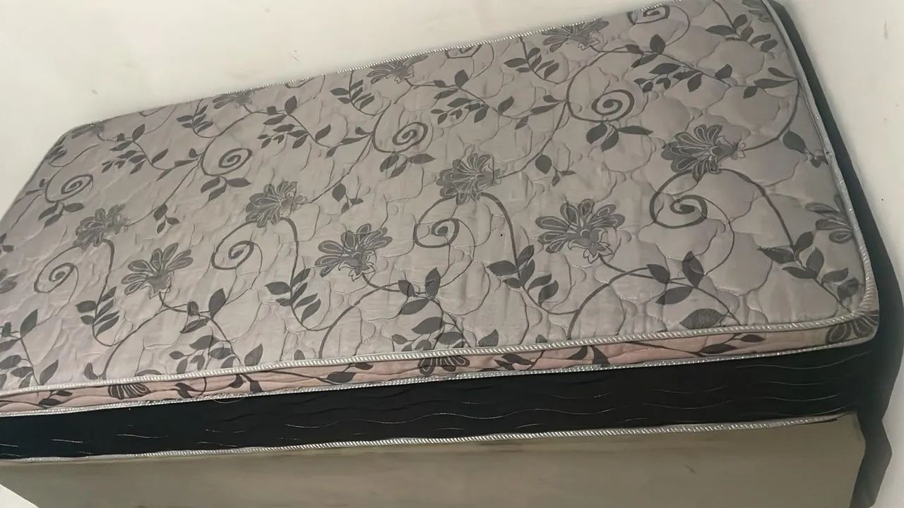 cama box solteiro semi nova  - Foto 2