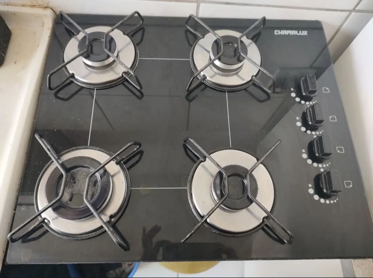 Fogão Cooktop 4 bocas chamalux 