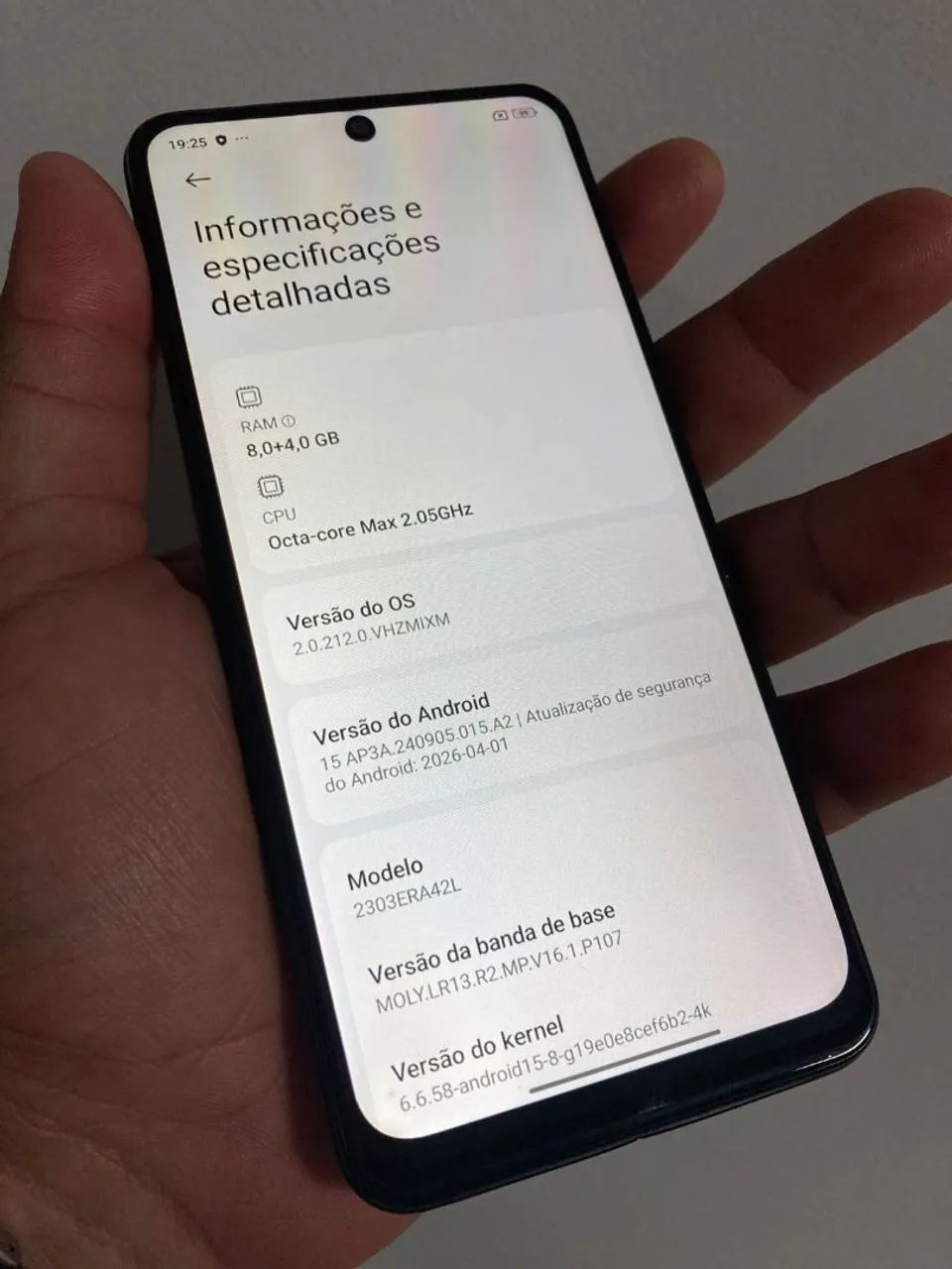 Xiaomi Note 12S 8/256gb Black Conservado Em Perfeito Funcionamento - Foto 4