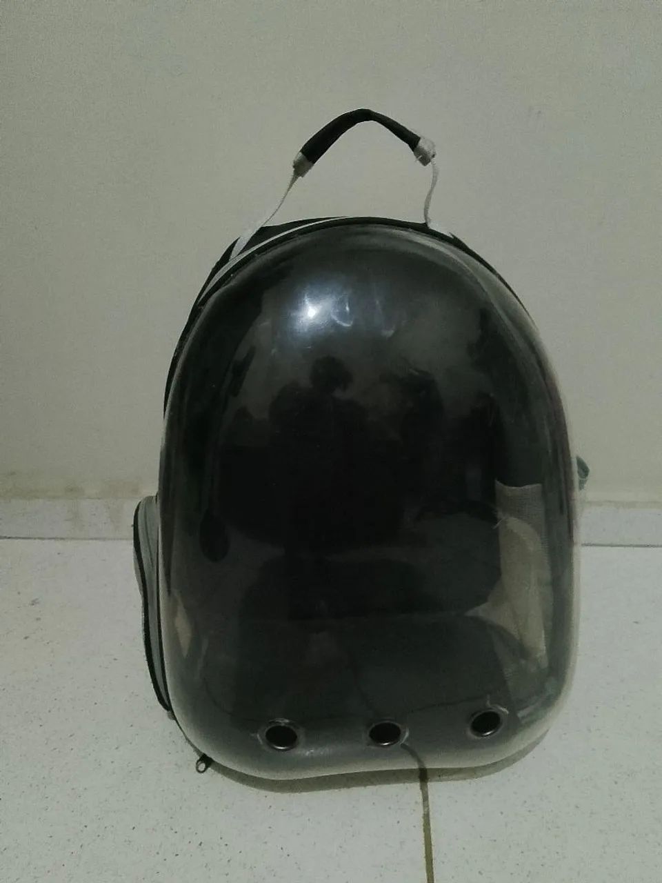 Mochila pra pet (gato ou cachorro) - Foto 4