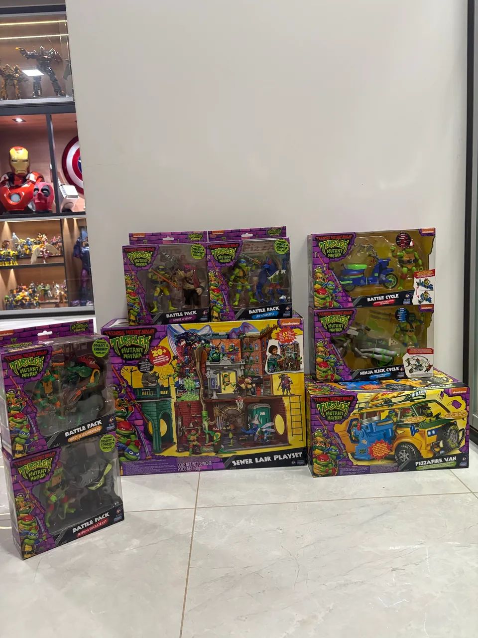 Coleção tartarugas ninjas 