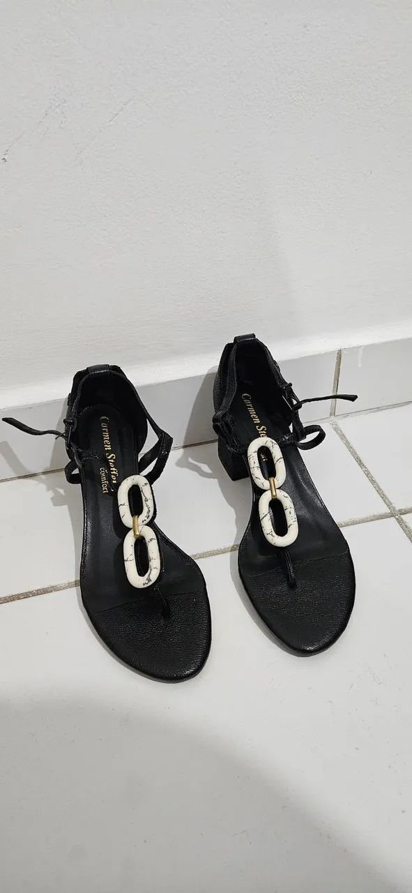 Sandália Carmen Steffens 38 semi nova - Foto 4
