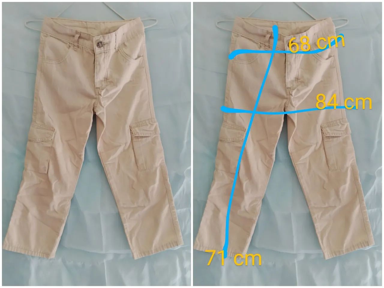 Calça infantil sarja 