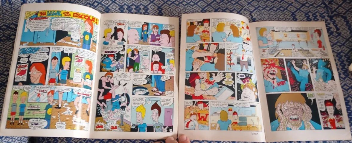 Revistas Beavis E Butt-Head Ano 1 Nº 1 E e 2 - Foto 3