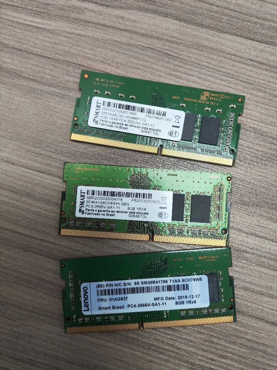 Memória Ram DDR4 NOTEBOOK 8GB 