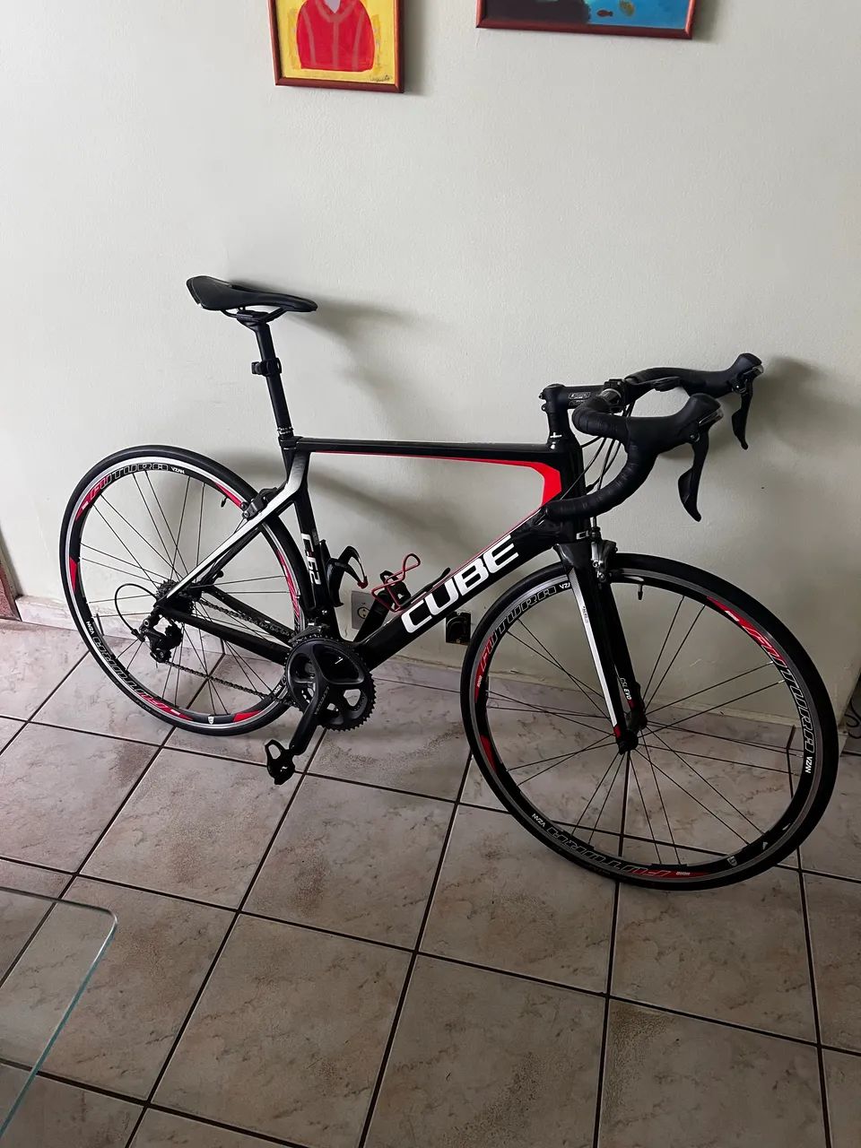 Bicicleta Speed Carbono Cube Agree 56