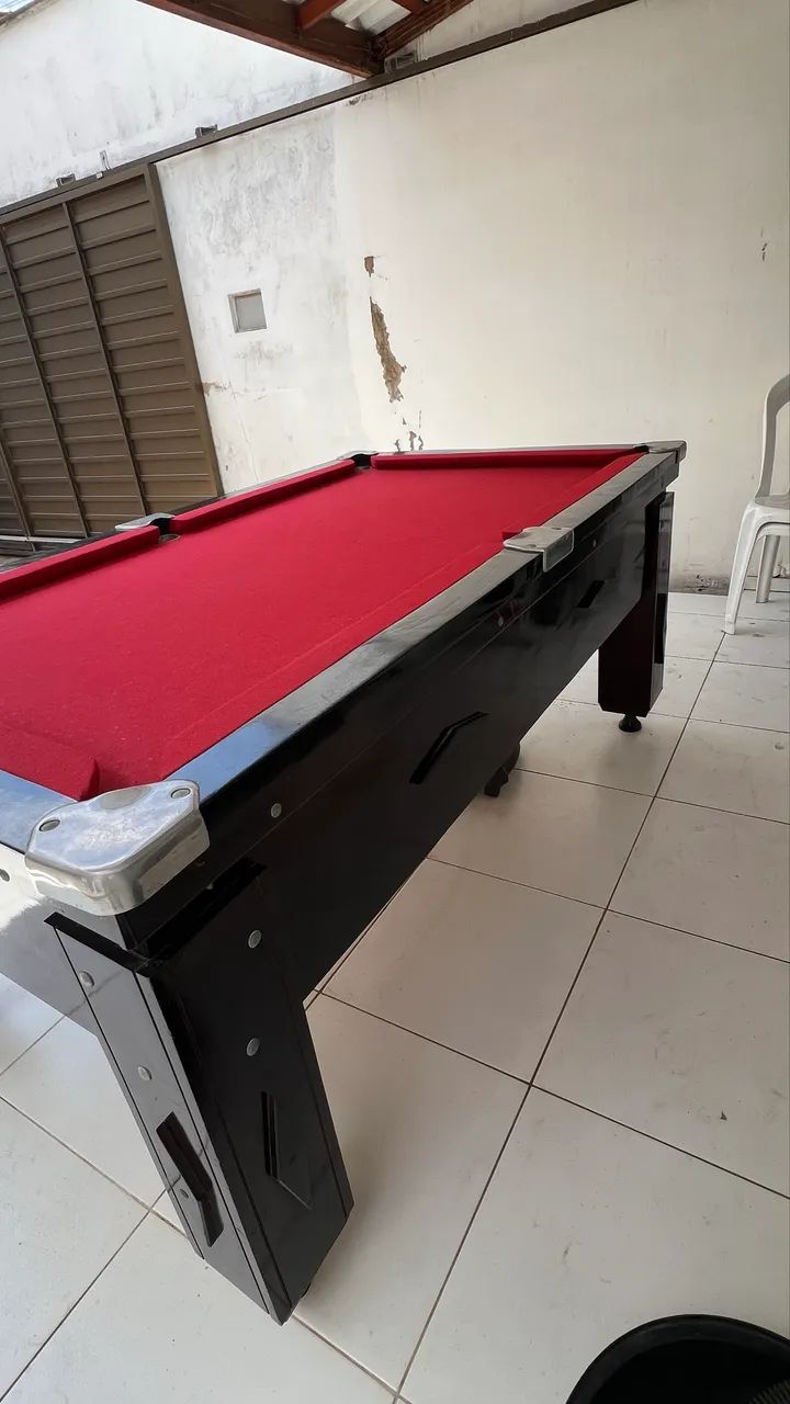 Mesa de Sinuca Completa - Poucos Dias de Uso - Foto 2
