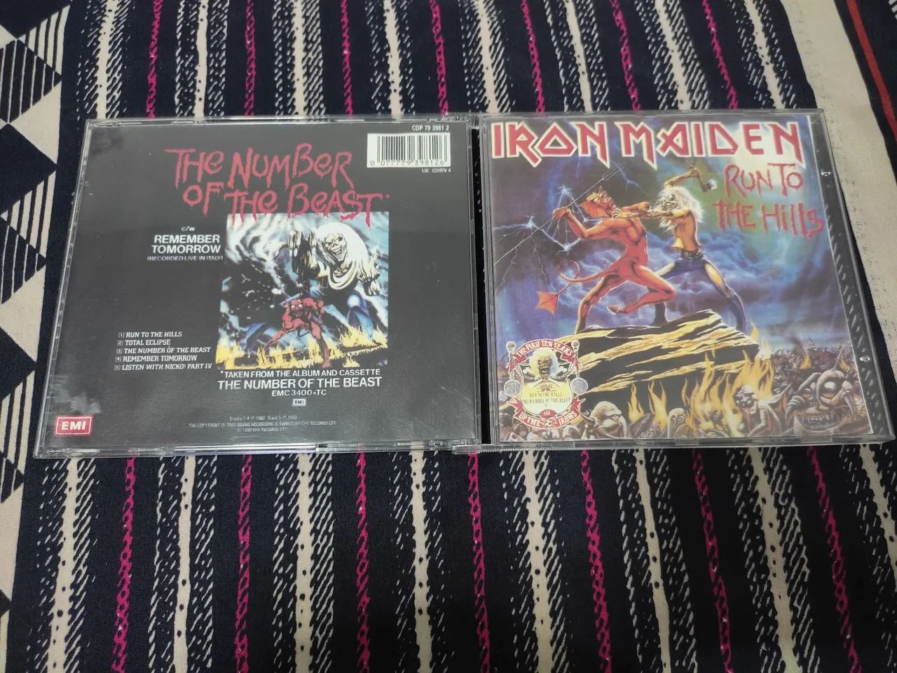 Iron Maiden - First Ten Years "Leia o anúncio" 